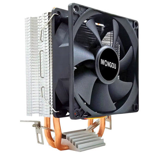 X99 Processor Cooler LGA2011 2 Heatpipes Radiator 90Mm RGB Fan 3Pin Cooling CPU for Intel LGA 2011/1366/1700/AMD/1156