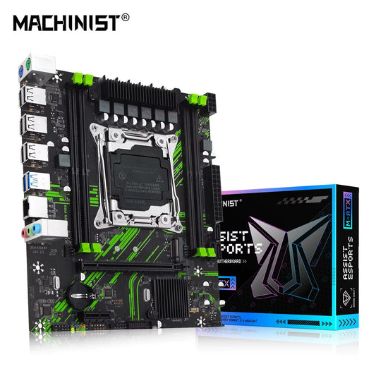X99 Motherboard X99 PR9 Support LGA 2011-3 Intel Xeon E5 V3&V4 CPU DDR4 RAM SATA/NVME M.2 Slot